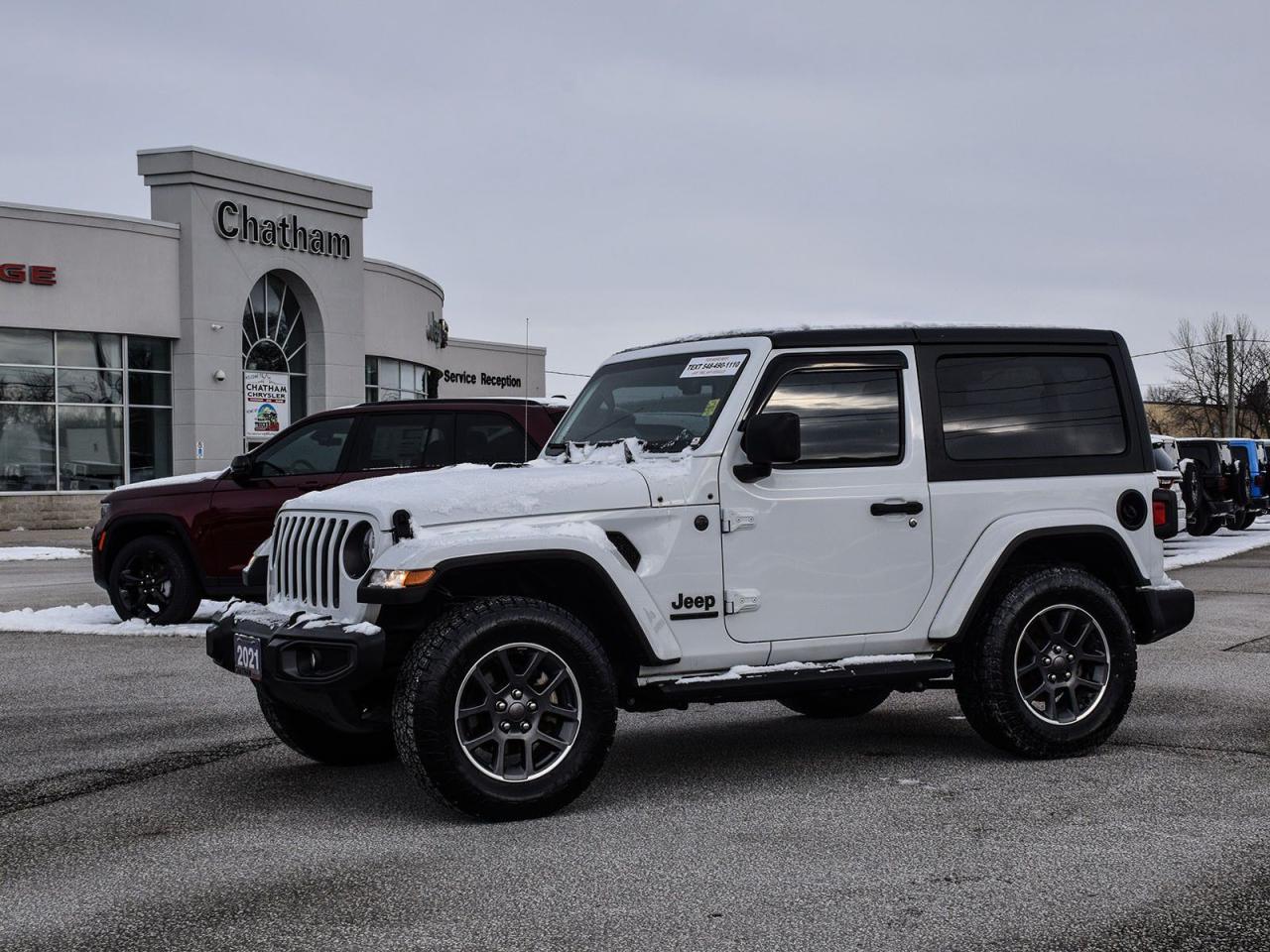 Used 2021 Jeep Wrangler SPORT for sale in Chatham, ON