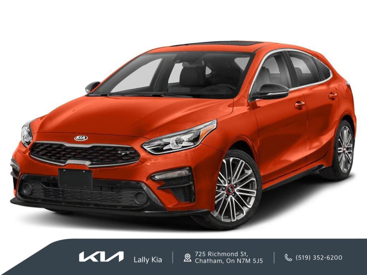 Used 2020 Kia Forte5 GT APPLE CARPLAY & ANDROID AUTO |HEATED FRONT SPORT BUCKET SEATS |HEATED STEERING WHEEL | POWER MOONROOF |STEERING WHEEL MOUNTED AUDIO CONTROLS | WHEELS: 18