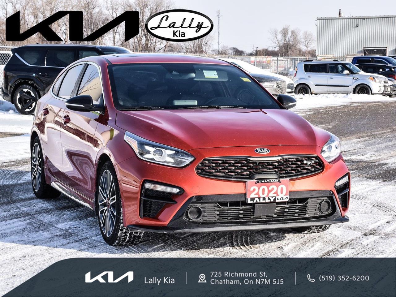 Used 2020 Kia Forte5 GT APPLE CARPLAY & ANDROID AUTO |HEATED FRONT SPORT BUCKET SEATS |HEATED STEERING WHEEL | POWER MOONROOF |STEERING WHEEL MOUNTED AUDIO CONTROLS | WHEELS: 18