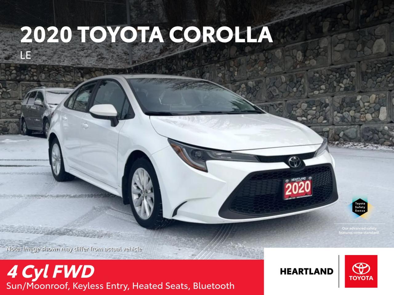 Used 2020 Toyota Corolla LE for sale in Williams Lake, BC