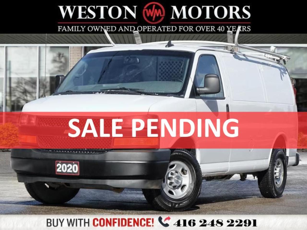 2020 Chevrolet Express 2500 *4.3L*SHELVING*ROOF RACK*POWER LOCKS AND WINDOWS