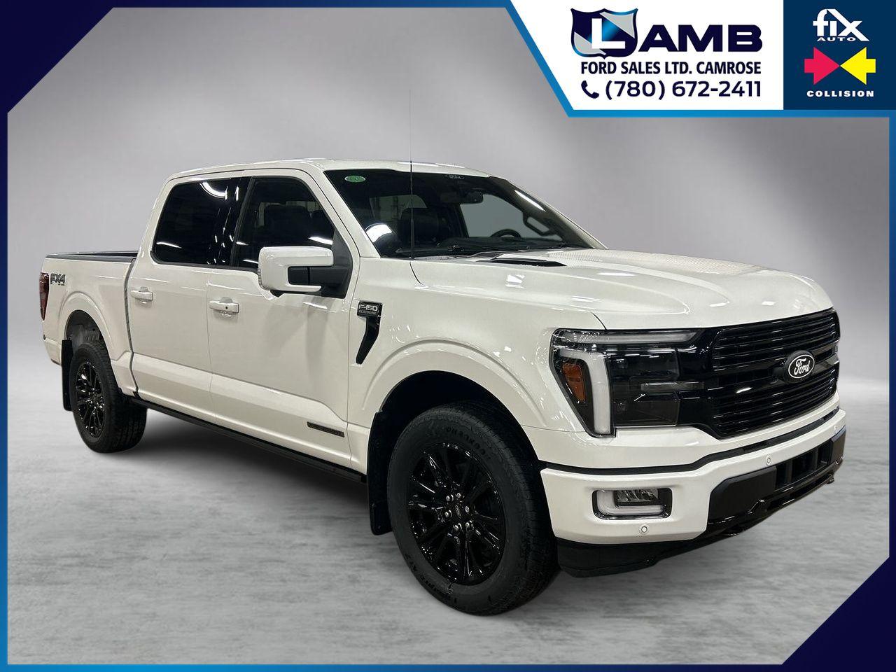 New 2025 Ford F-150 PLATINUM 5.5' Box 702A for sale in Camrose, AB