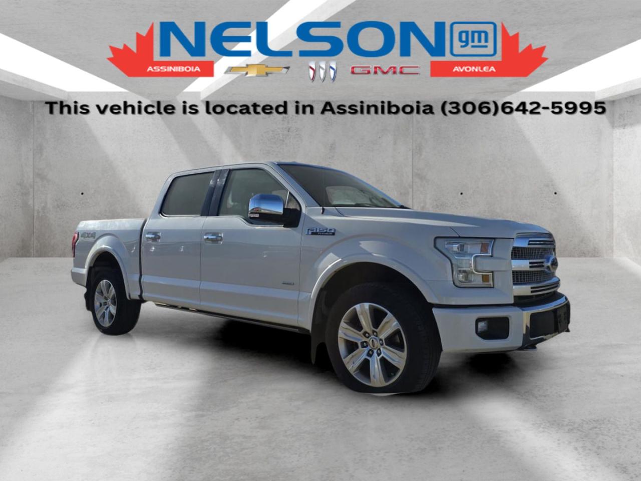 Used 2015 Ford F-150 PLATINUM for sale in Avonlea, SK