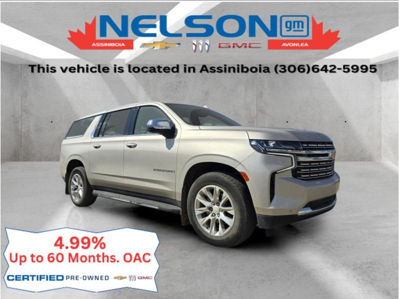 Used 2022 Chevrolet Suburban Premier for sale in Avonlea, SK