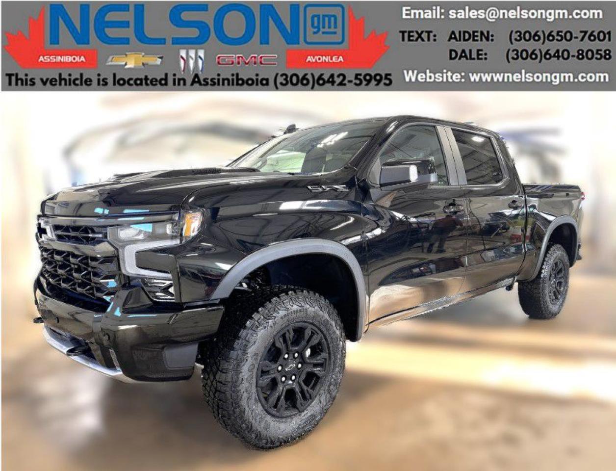 New 2025 Chevrolet Silverado 1500 ZR2 for sale in Avonlea, SK