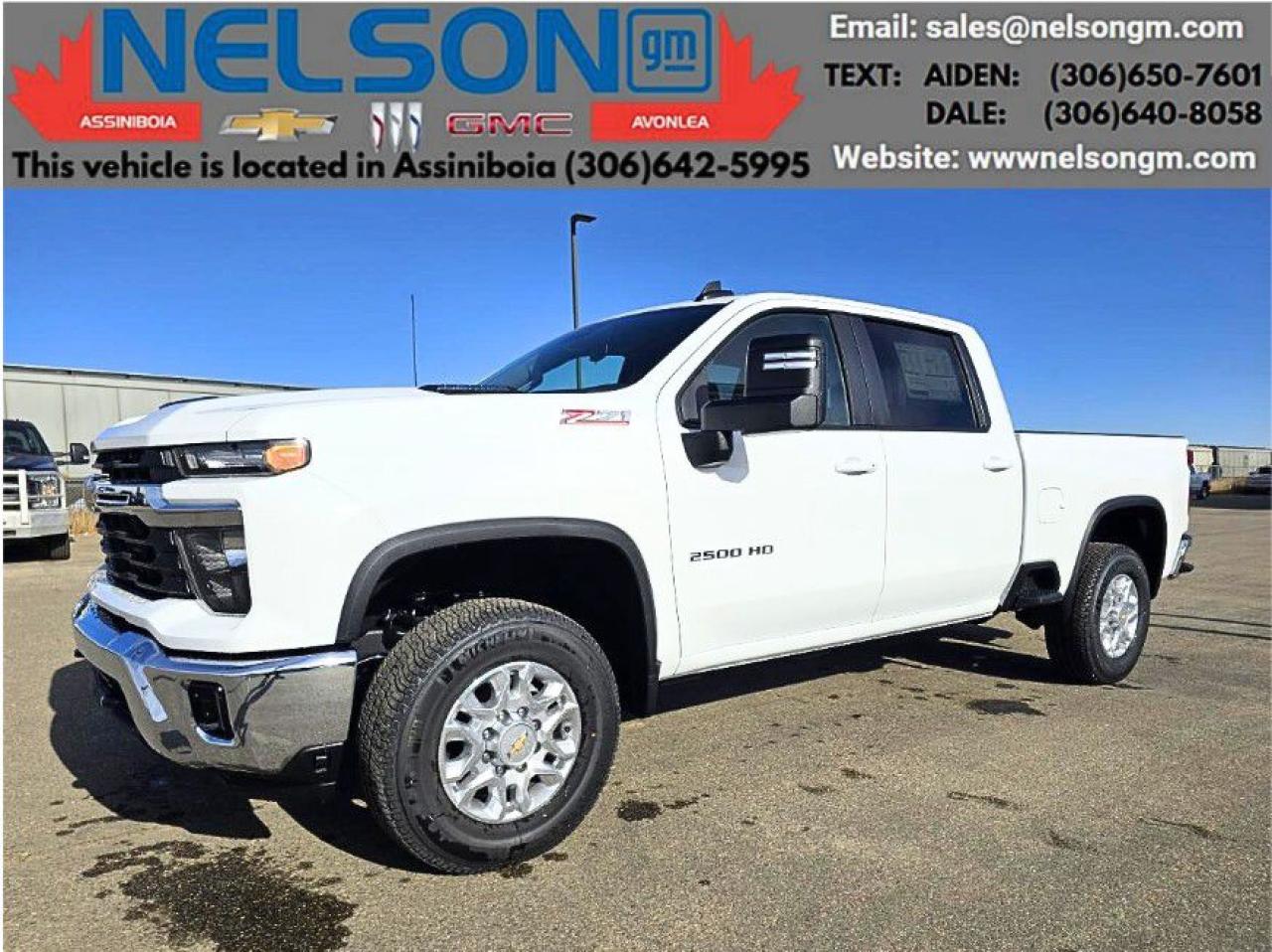 New 2025 Chevrolet Silverado 2500 LT for sale in Avonlea, SK