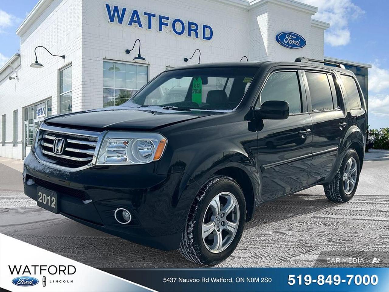 Used 2012 Honda Pilot 4 RM 4 portes EX-L for sale in Watford, ON