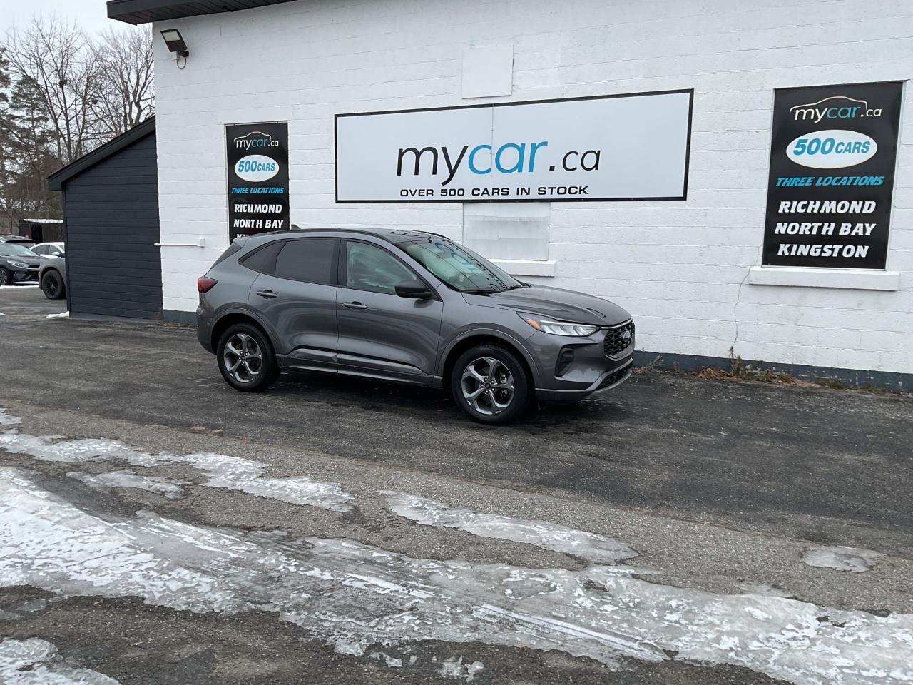 Used 2023 Ford Escape ST-Line LOW MILEAGE!!!   HEATED SEATS. BACKUP CAM. A/C. CRUISE. PWR GROUP. KEYLESS ENTRY. PERFECT FOR YOU!!! for sale in North Bay, ON