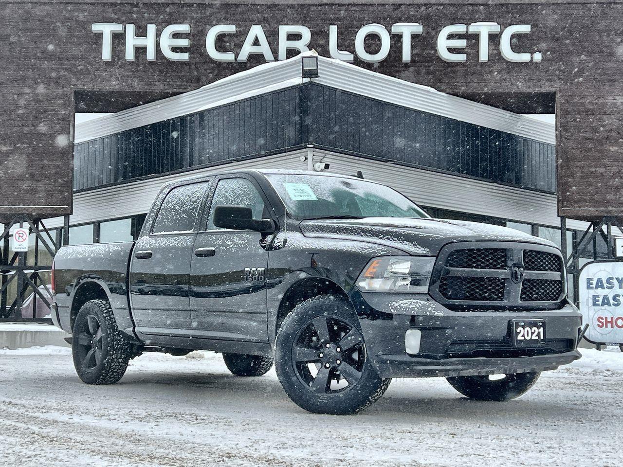 Used 2021 RAM 1500 Classic EXPRESS 4X4 CREW CAB 5.7' BOX HEATED SEATS, BACK UP CAM, SIRIUS XM!! for sale in Sudbury, ON