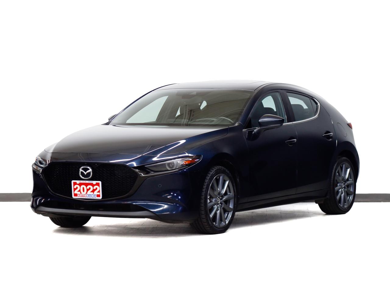 2022 Mazda MAZDA3 SPORT GT | AWD | Nav | Leather | Sunroof | CarPlay