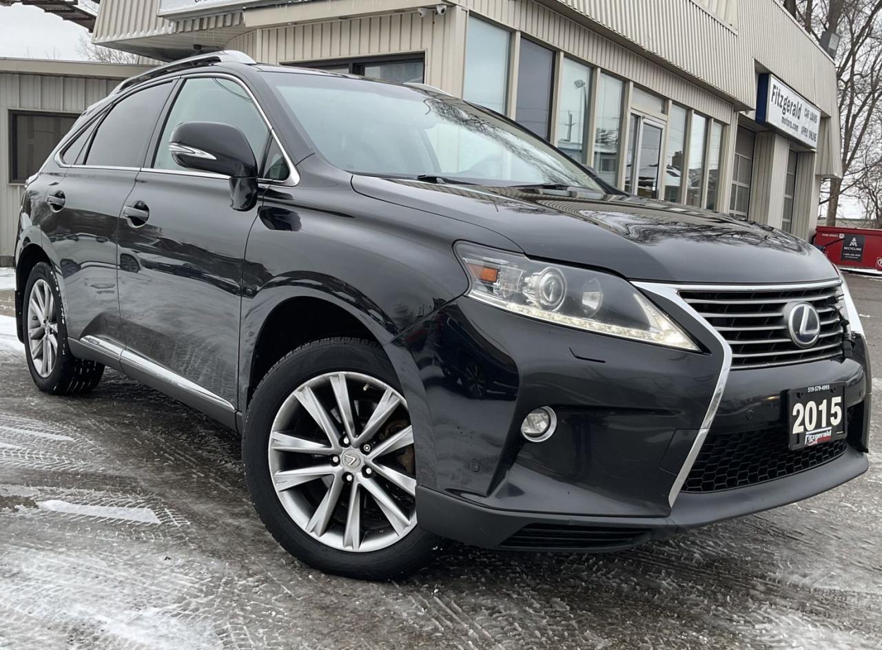 Used 2015 Lexus RX 450h AWD - LEATHER! NAV! BACK-UP CAM! BSM! SUNROOF! for sale in Kitchener, ON