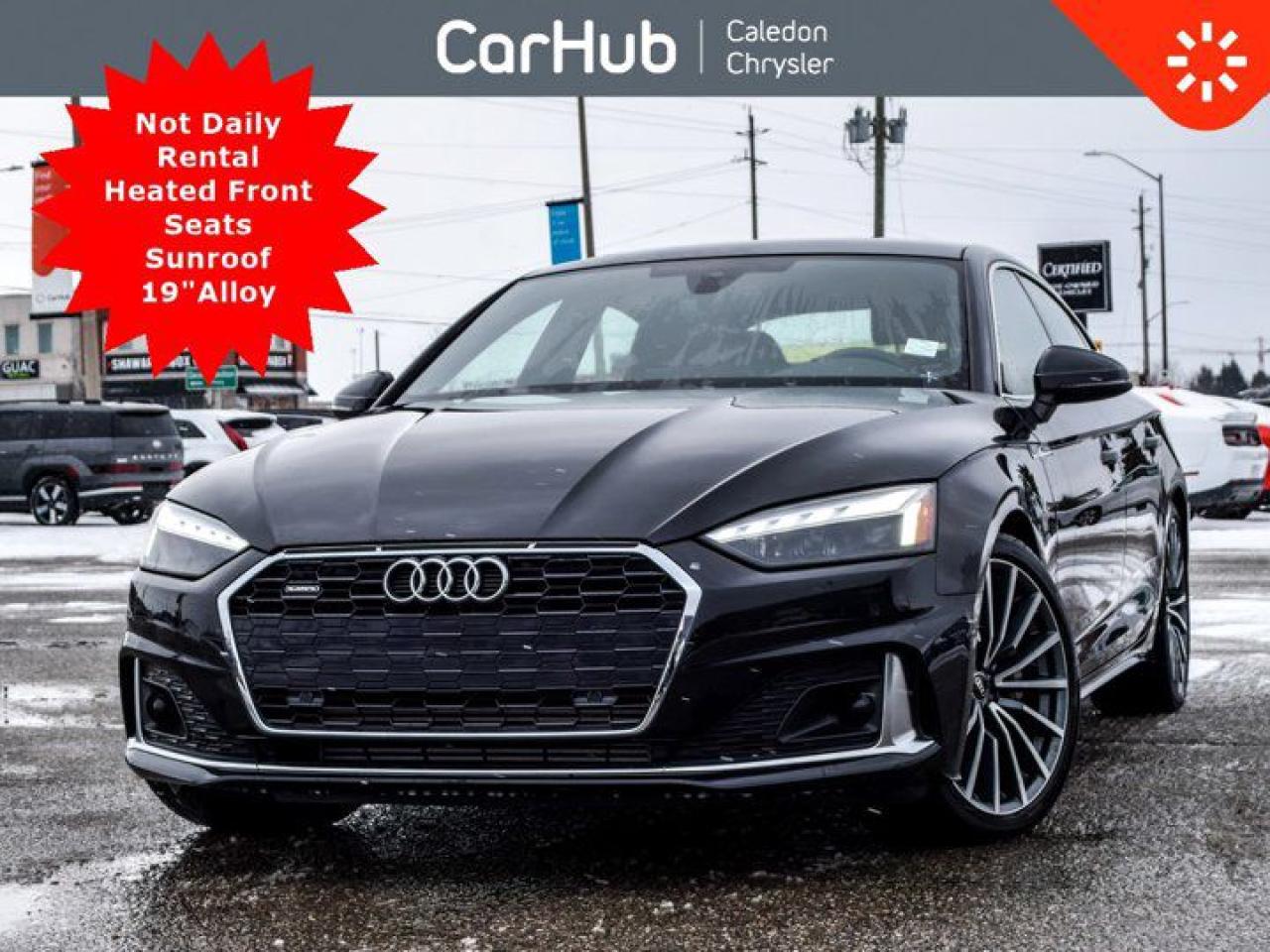 Used 2023 Audi A5 Sportback Komfort Sunroof Blind Spot Heated Front Seat for sale in Bolton, ON