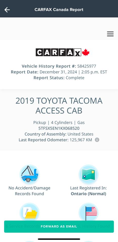 2019 Toyota Tacoma SR5 Access 4 Clyinders 4WD Photo2