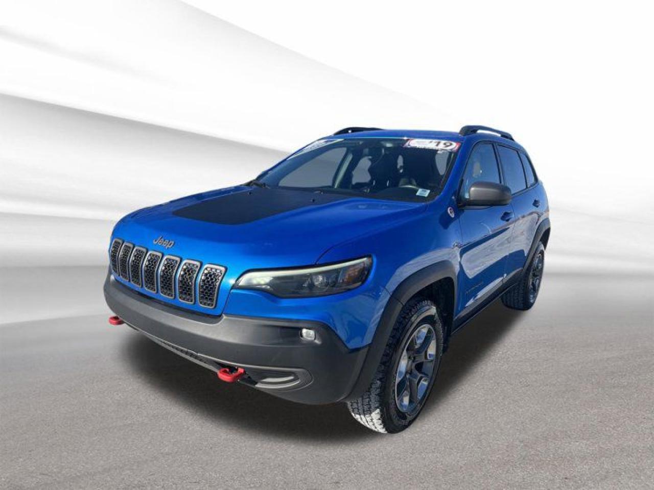 Looking for a reliable and rugged SUV that can handle any adventure? Look no further than this Used 2019 Jeep Cherokee Trailhawk, with an odometer reading of 133,974 kilometers. This vehicle is equipped with a powerful Gasoline Engine: Regular Unleaded V-6 3.2 L/198, providing you with the capability to tackle any terrain. With a City KM/L of 13 and Highway KM/L of 10, you can enjoy both power and efficiency on the road.In addition to its impressive performance capabilities, this Jeep Cherokee Trailhawk comes loaded with convenient features to enhance your driving experience. From remote keyless entry w/integrated key transmitter to parkview back-up camera and hands-free communication w/bluetooth, every aspect of this vehicle is designed for ease and convenience. Whether youre commuting in the city or hitting the trails off-road, this Jeep Cherokee Trailhawk has everything you need for an exceptional driving experience. Dont miss out on the opportunity to own this versatile SUV today!Top reasons for buying from Halifax Chrysler: Live Market Value Pricing, No Pressure Environment, State Of The Art facility, Mopar Certified Technicians, Convenient Location, Best Test Drive Route In City, Full Disclosure. Certification Program Details: 85 Point Inspection, 2 Years Fresh MVI, Brake Inspection, Tire Inspection, Fresh Oil Change, Free Carfax Report, Vehicle Professionally Detailed. Here at Halifax Chrysler, we are committed to providing excellence in customer service and will ensure your purchasing experience is second to none! Visit us at 12 Lakelands Boulevard in Bayers Lake, call us at 902-455-0566 or visit us online at www.halifaxchrysler.com *** We do our best to ensure vehicle specifications are accurate. It is up to the buyer to confirm details.***