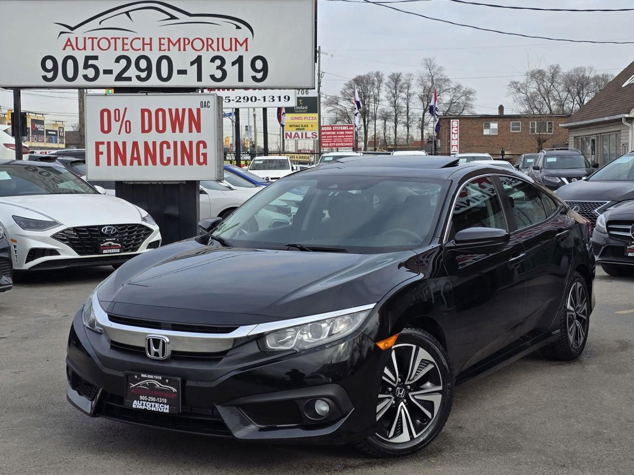 Used 2016 Honda Civic EX-T / HONDA SENSING / Sunroof / Push Start for sale in Mississauga, ON