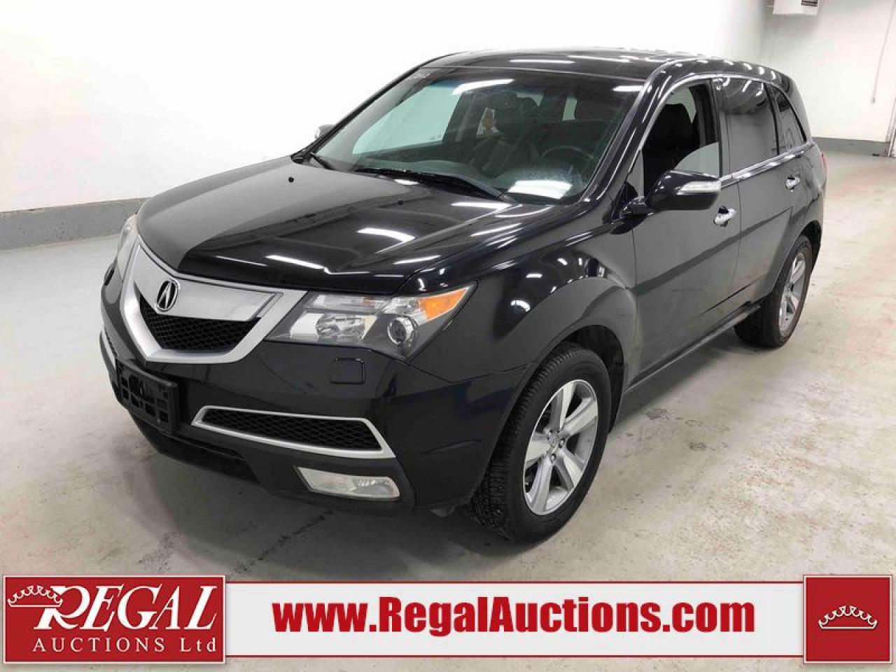 Used 2012 Acura MDX  for sale in Calgary, AB