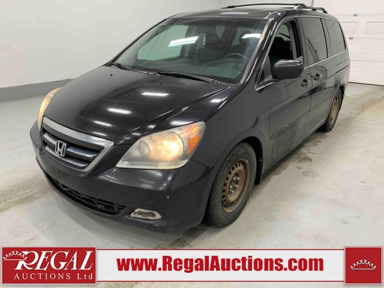 Used 2006 Honda Odyssey Touring for sale in Calgary, AB