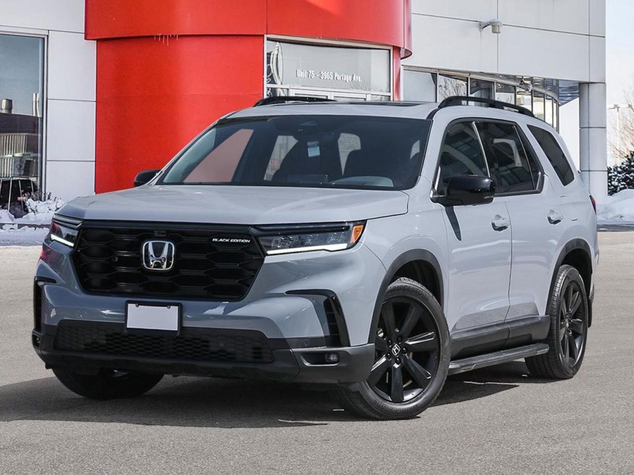 New 2025 Honda Pilot Black Edition EXECUTIVE DEMO for sale in Winnipeg, MB