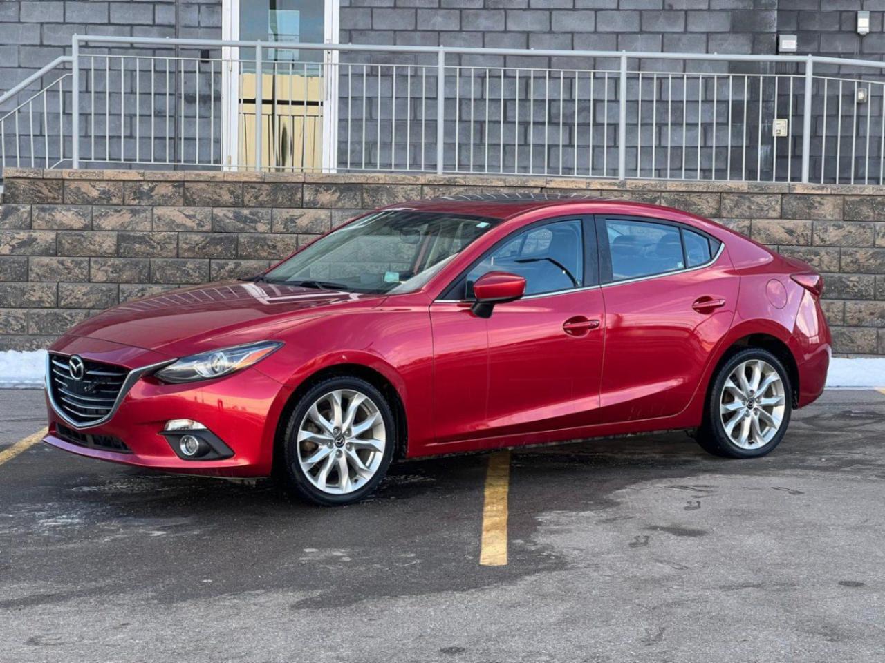 Used 2015 Mazda MAZDA3 4dr Sdn Auto GT | HEADS UP DISPLAY | LEATHER | $0 DOWN | APPROVED! for sale in Calgary, AB