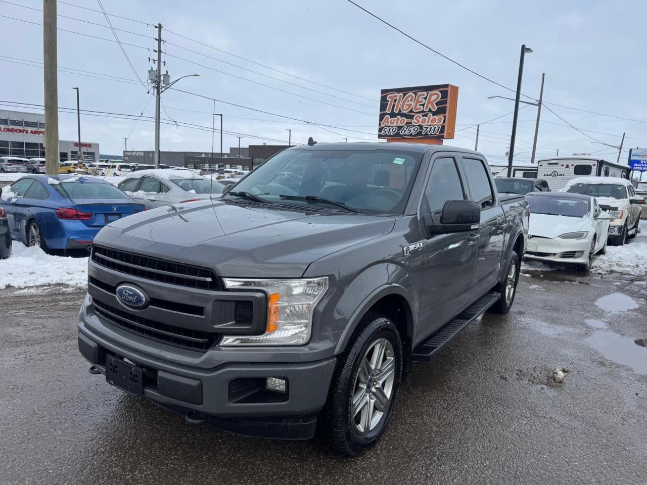 Used 2018 Ford F-150 SPORT, 5.0 V8, 4X4, NO ACCIDENTS, CERTIFIED for sale in London, ON