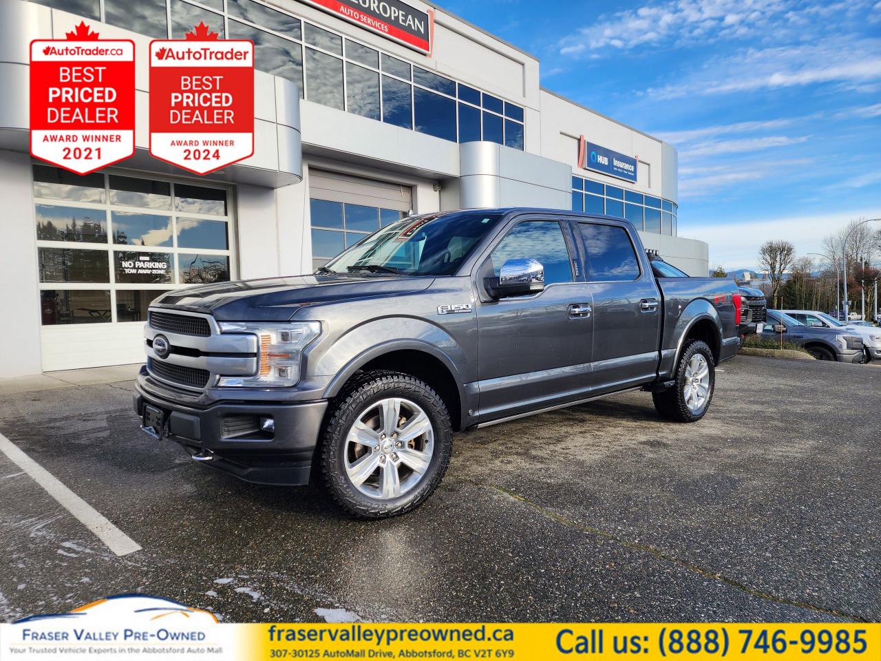 Used 2019 Ford F-150 PLATINUM for sale in Abbotsford, BC