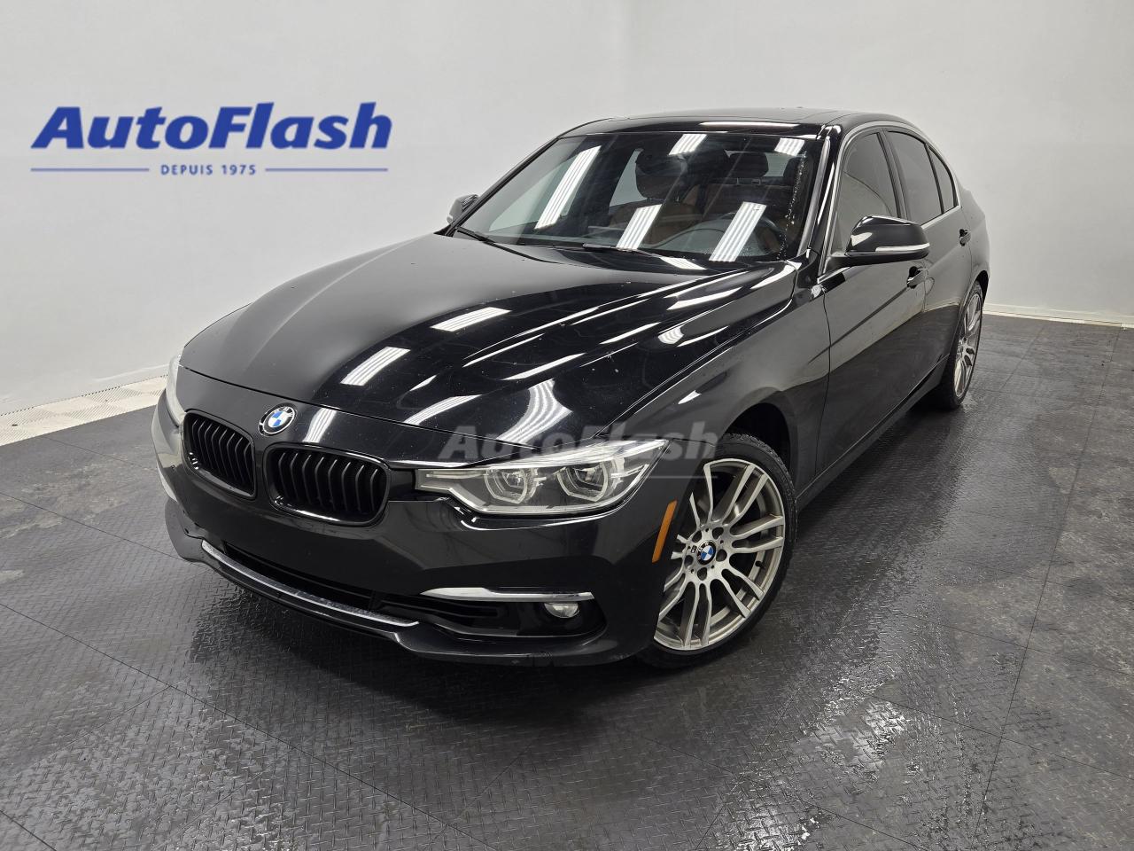 Used 2017 BMW 330i xDrive PREMIUM, VRAI CUIR, TOIT OUVRANT, CAMERA, GPS for sale in Saint-Hubert, QC