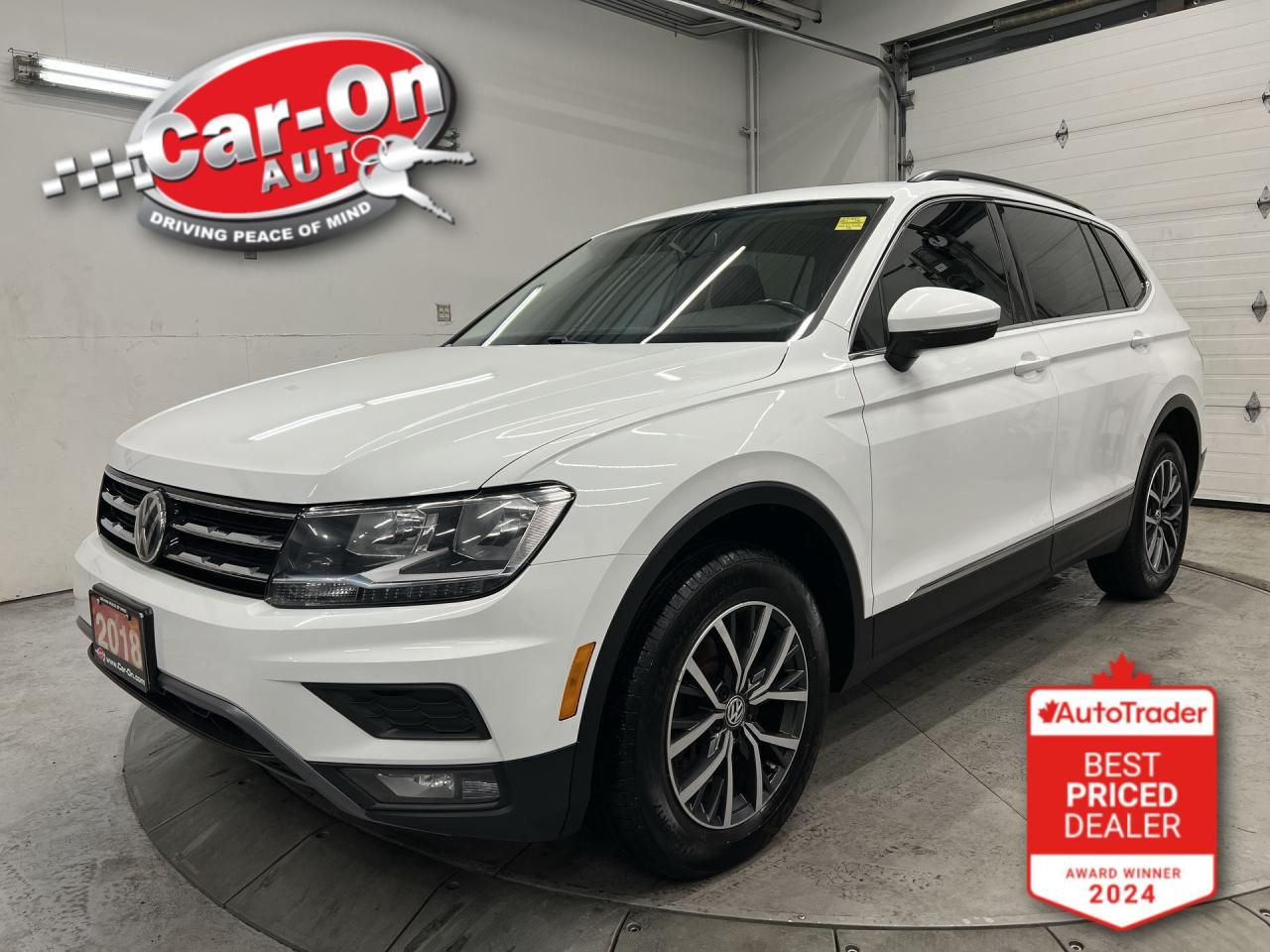 Used 2018 Volkswagen Tiguan COMFORTLINE AWD | PANO ROOF |LEATHER |REMOTE START for sale in Ottawa, ON