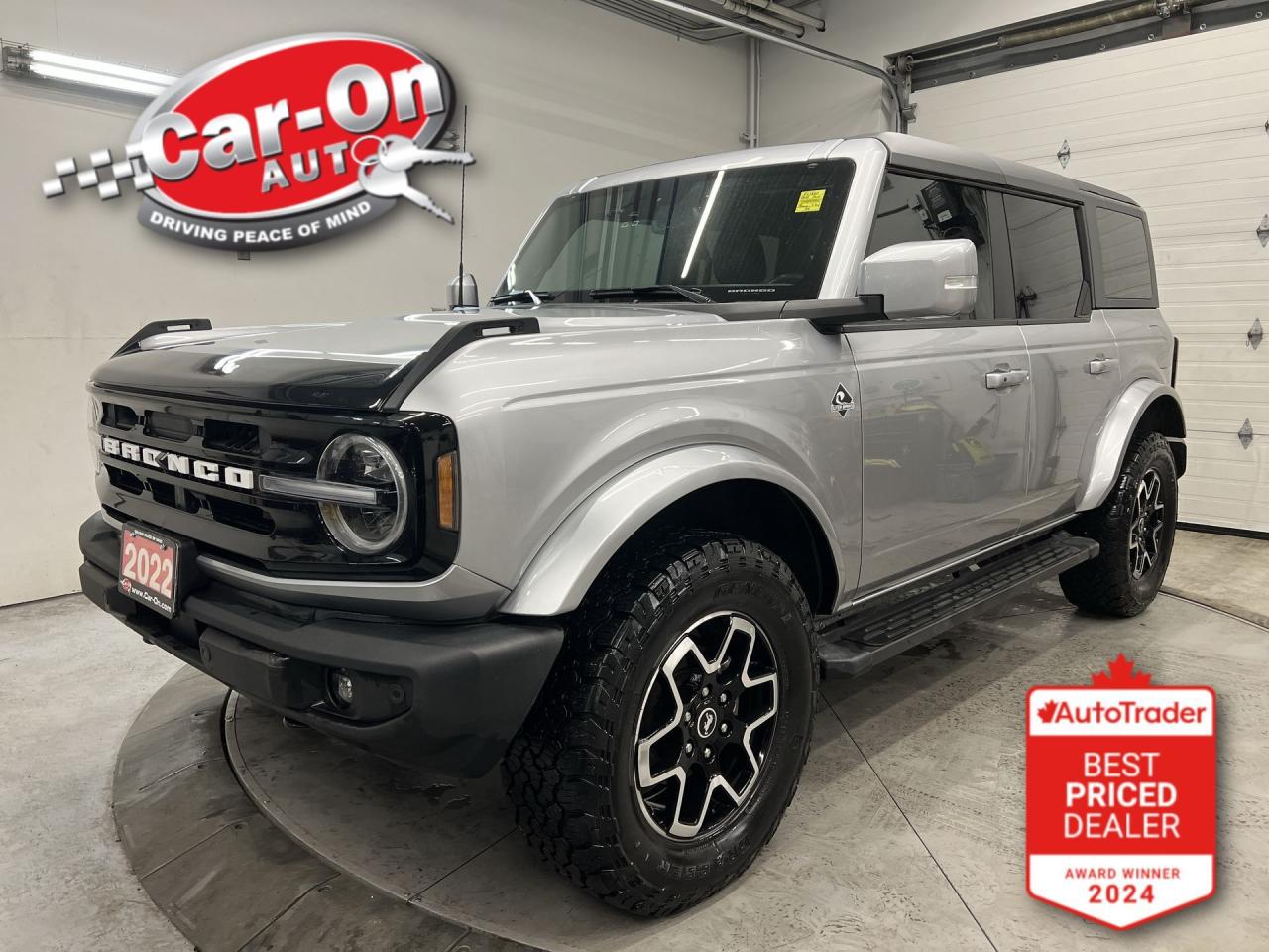 Used 2022 Ford Bronco OUTER BANKS 4X4 | HIGH PKG | HTD LEATHER | 360 CAM for sale in Ottawa, ON