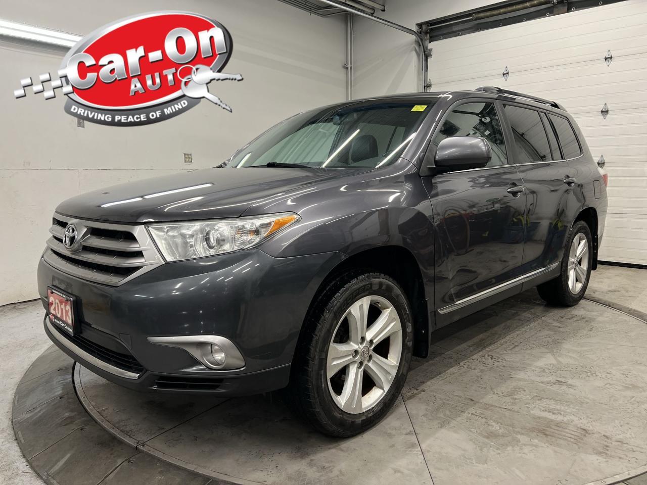 Used 2013 Toyota Highlander SPORT AWD | LEATHER |SUNROOF |CERTIFIED! |REAR CAM for sale in Ottawa, ON