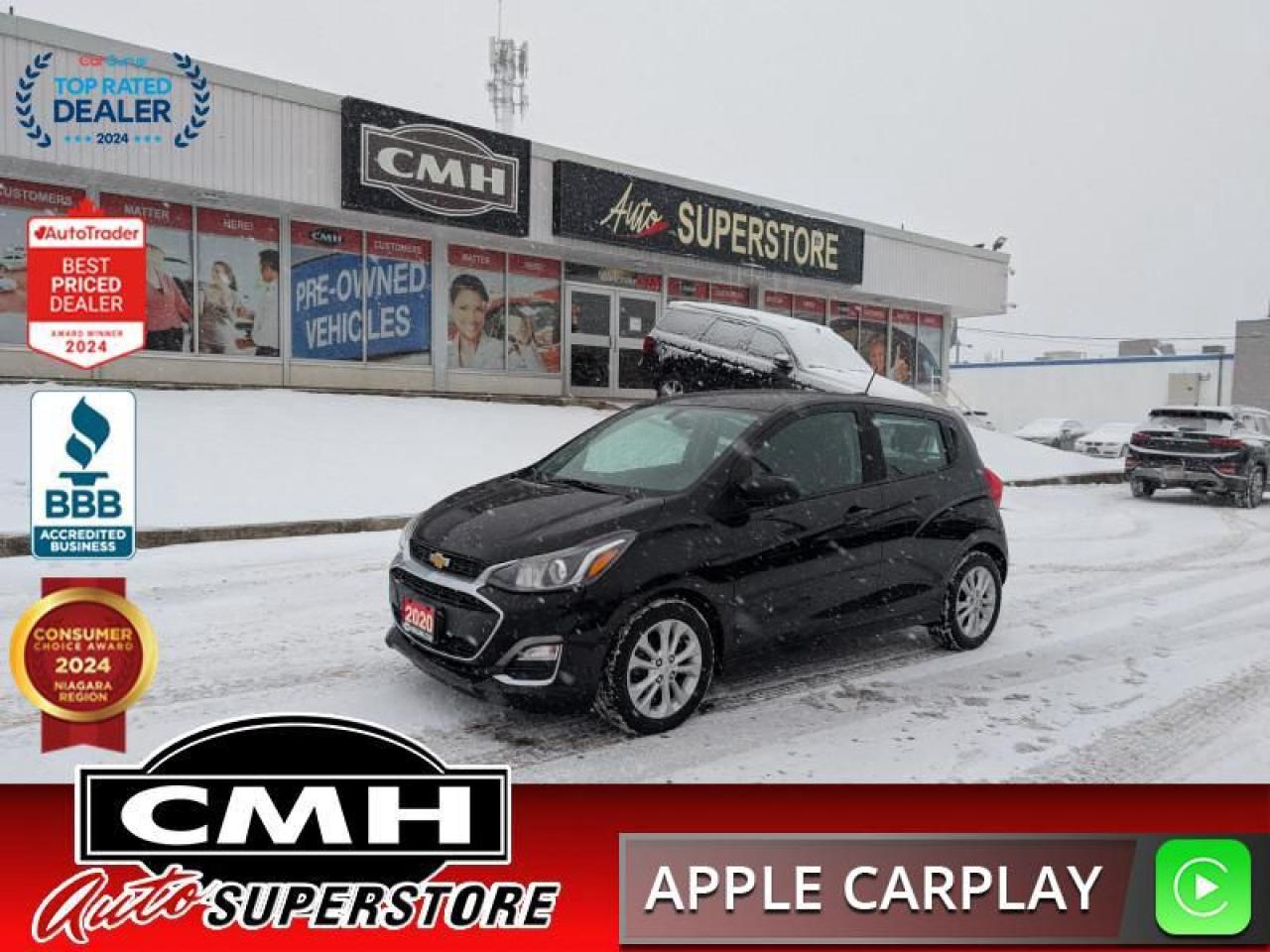 Used 2020 Chevrolet Spark LT  CAM APPLE-CP 15-ALLOYS for sale in St. Catharines, ON