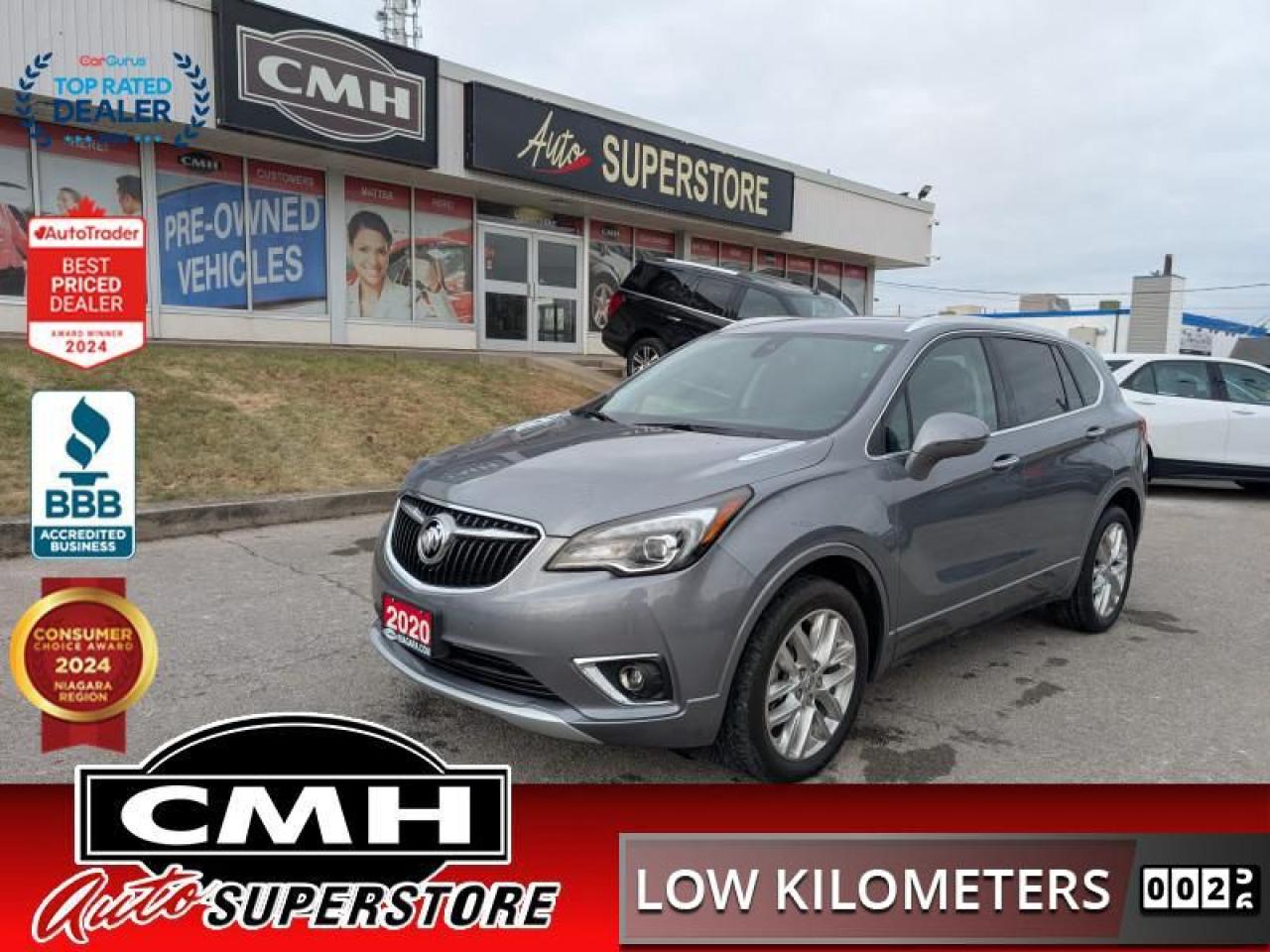 Used 2020 Buick Envision Premium  **VERY LOW KMS - SUNROOF** for sale in St. Catharines, ON