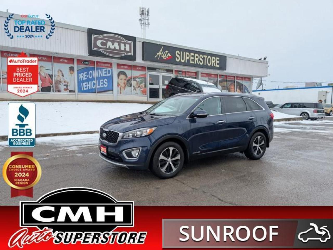 2017 Kia Sorento EX+ V6  **PANO ROOF - 7 PASSENGER**