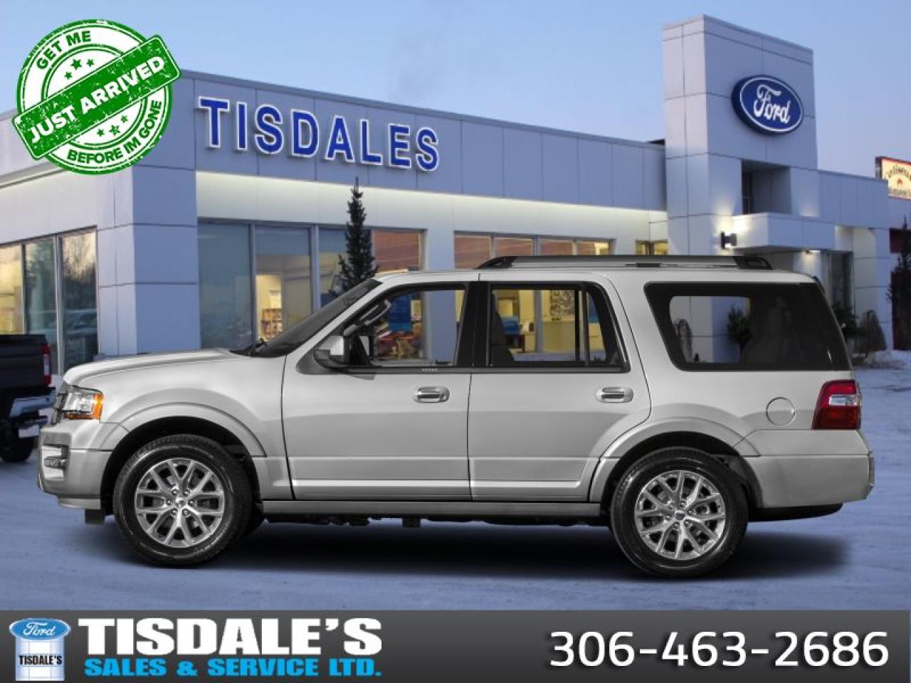 Used 2016 Ford Expedition Limited  - Heated Seats -  Leather Seats for sale in Kindersley, SK