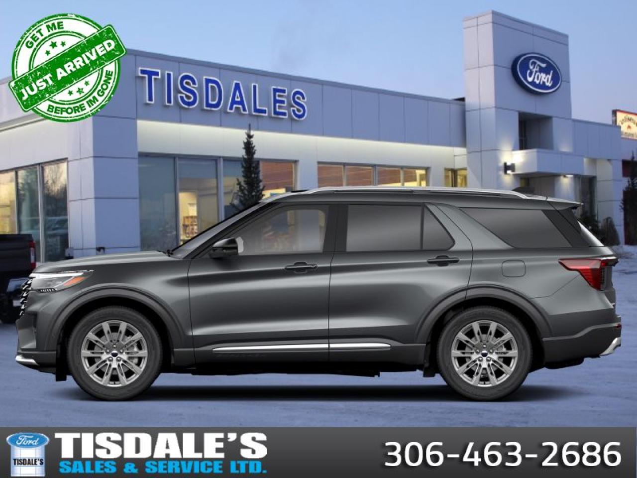 New 2025 Ford Explorer Platinum  - Leather Seats - Leather Package for sale in Kindersley, SK