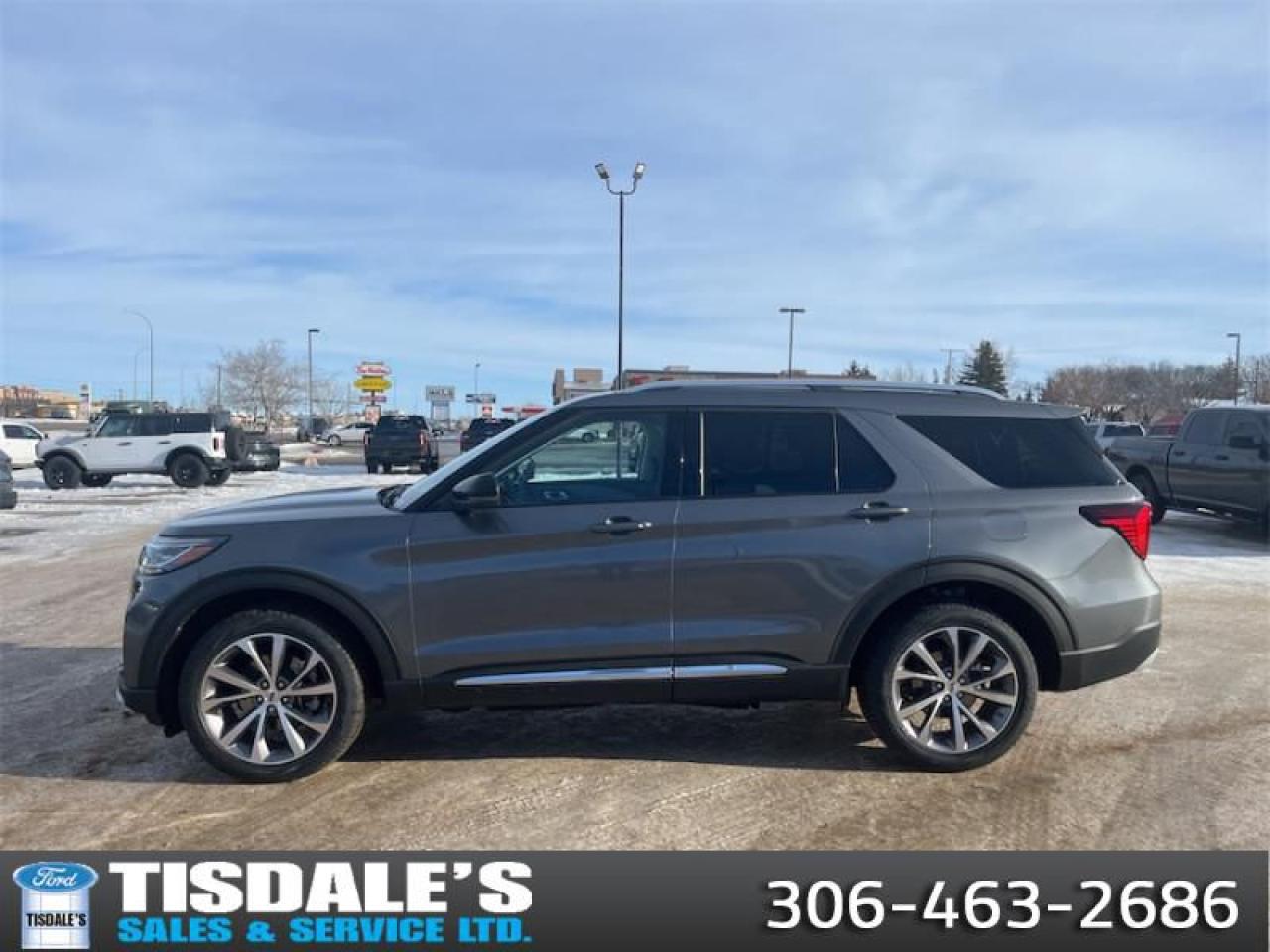 New 2025 Ford Explorer Platinum  - Leather Seats - Leather Package for sale in Kindersley, SK