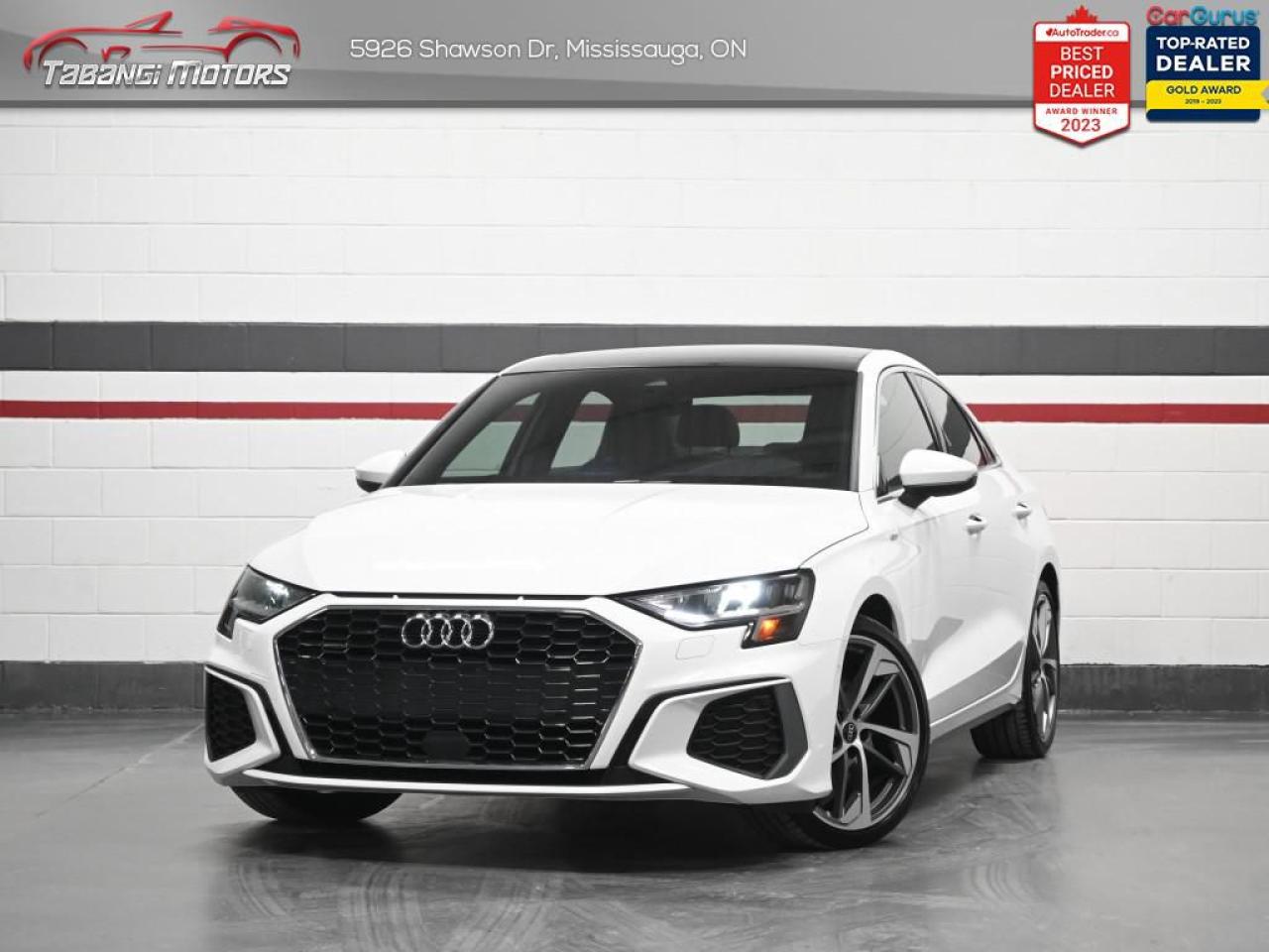 Used 2022 Audi A3 Progressiv  S-Line No Accident Ambient Light Digital Dash Sunroof for sale in Mississauga, ON