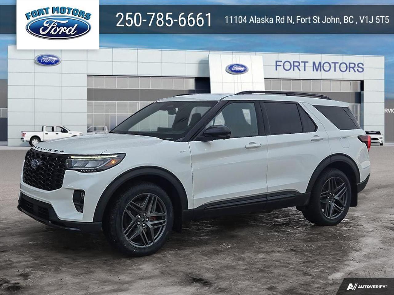 New 2025 Ford Explorer ST-Line for sale in Fort St John, BC