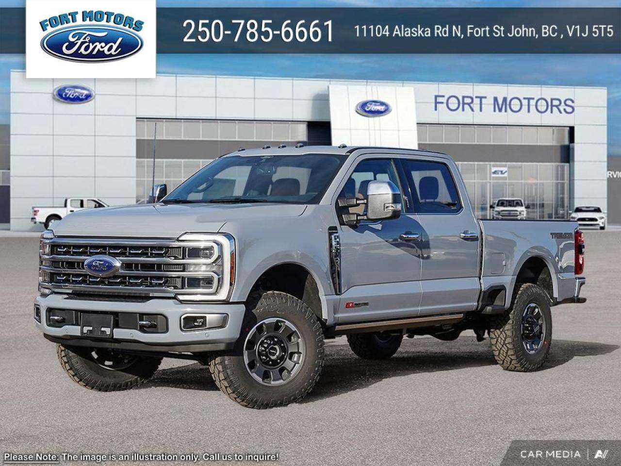 New 2024 Ford F-350 4X4 CREW CAB PICKUP/ for sale in Fort St John, BC