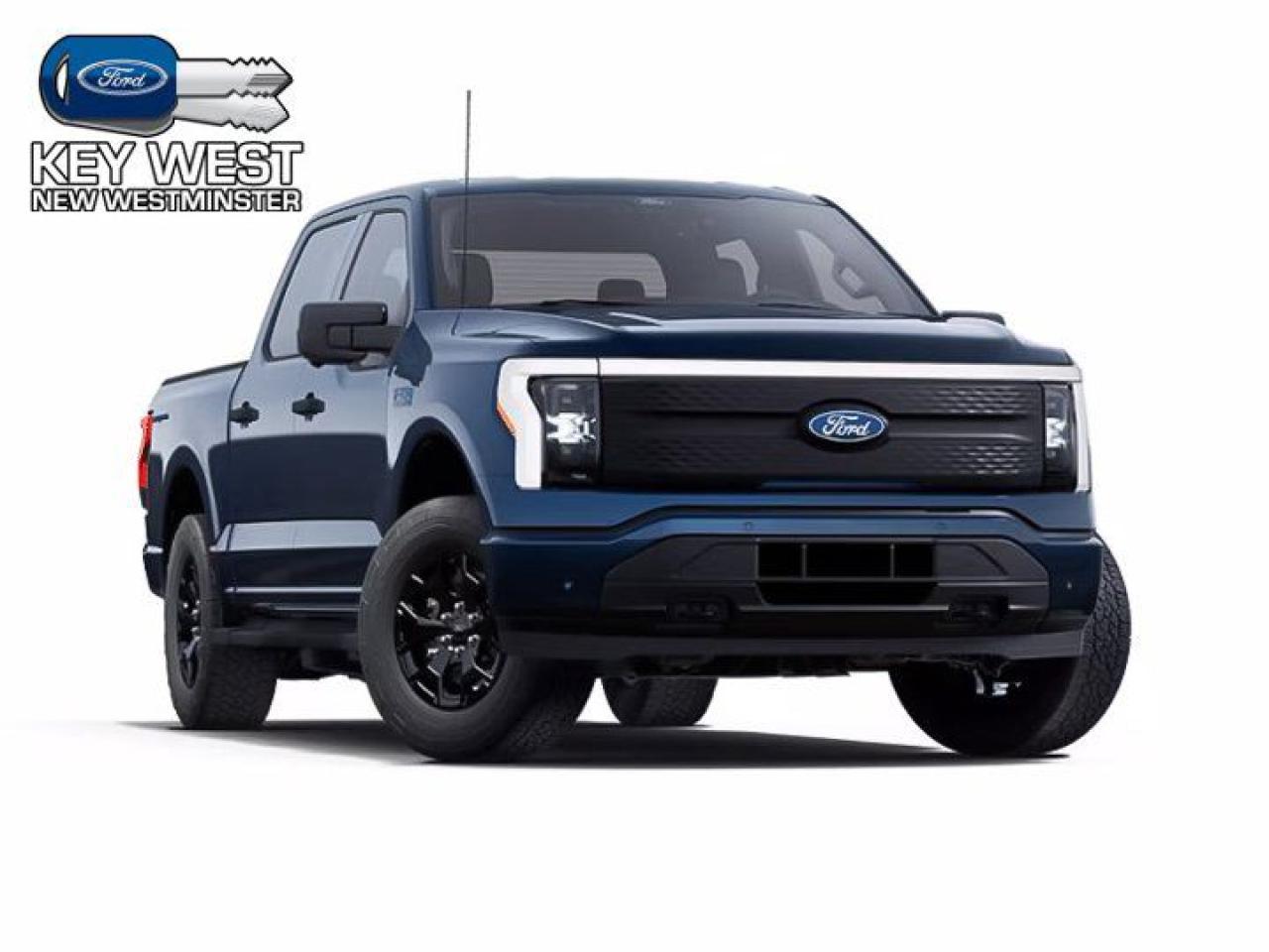 New 2025 Ford F-150 Lightning XLT 4x4 Crew Cab 145wb Cam Sync 4 Heated Seats for sale in New Westminster, BC