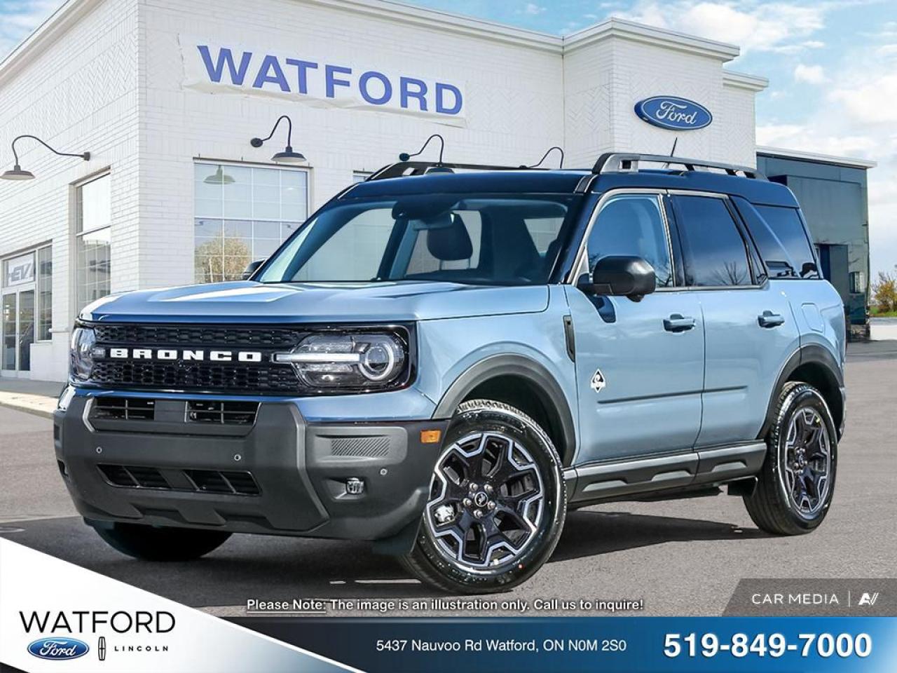 New 2025 Ford Bronco Sport Outer Banks for sale in Watford, ON