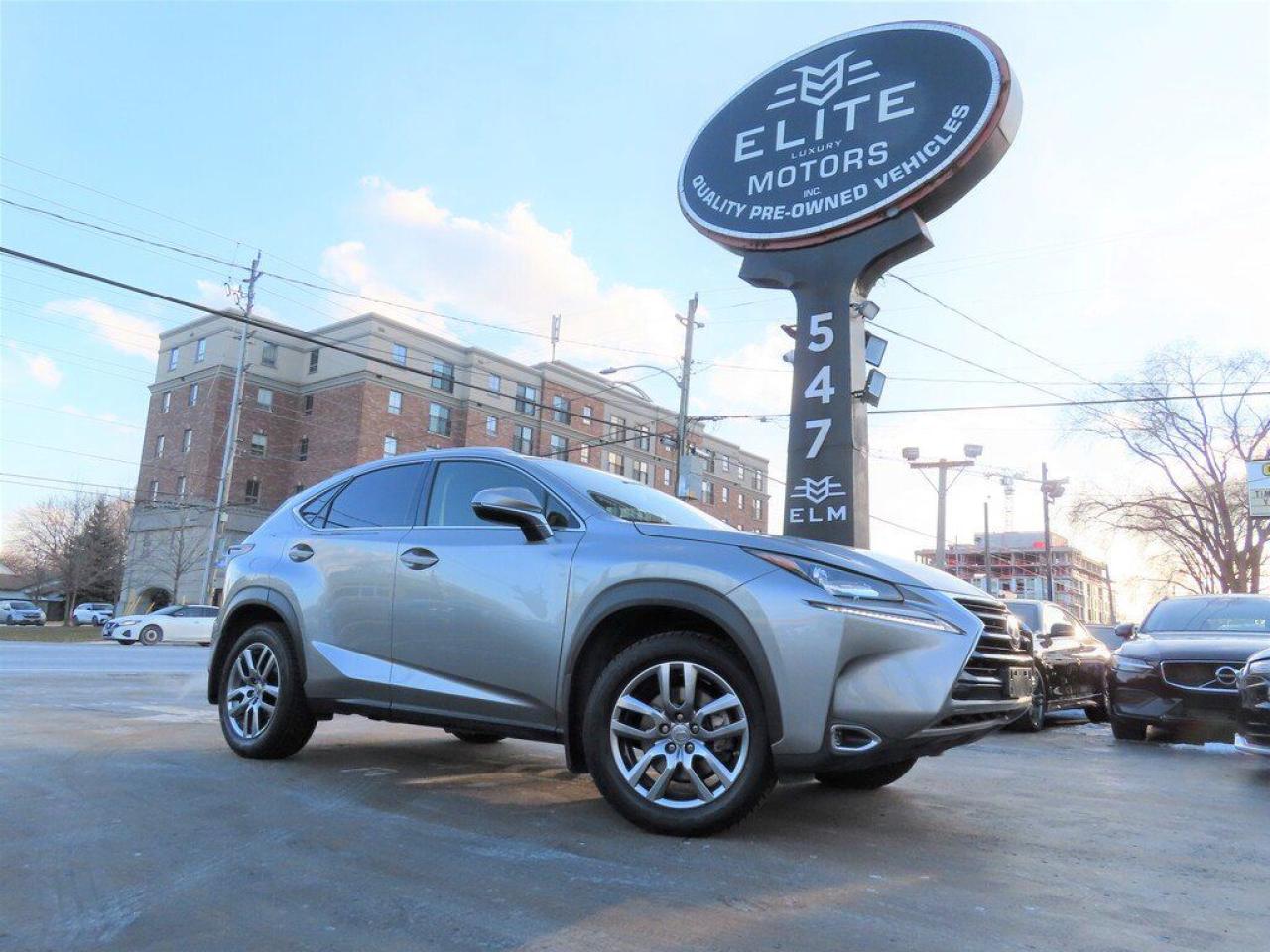 Used 2015 Lexus NX 200t NX 200t - Awd - Back-Up Camera - Sunroof - Leather for sale in Burlington, ON