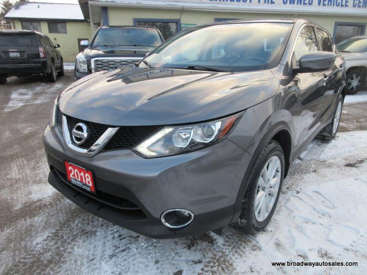 Used 2018 Nissan Qashqai FUEL EFFICIENT SV-MODEL 5 PASSENGER 2.0L - DOHC.. ECO-MODE-PACKAGE.. HEATED SEATS & WHEEL.. BACK-UP CAMERA.. POWER SUNROOF.. for sale in Bradford, ON