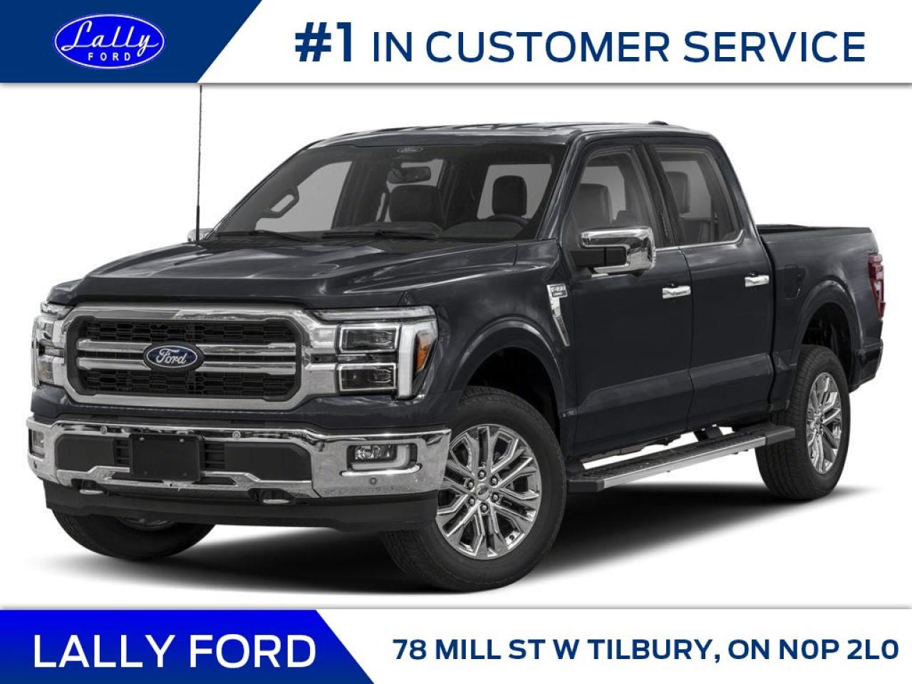 New 2025 Ford F-150 Lariat for sale in Tilbury, ON