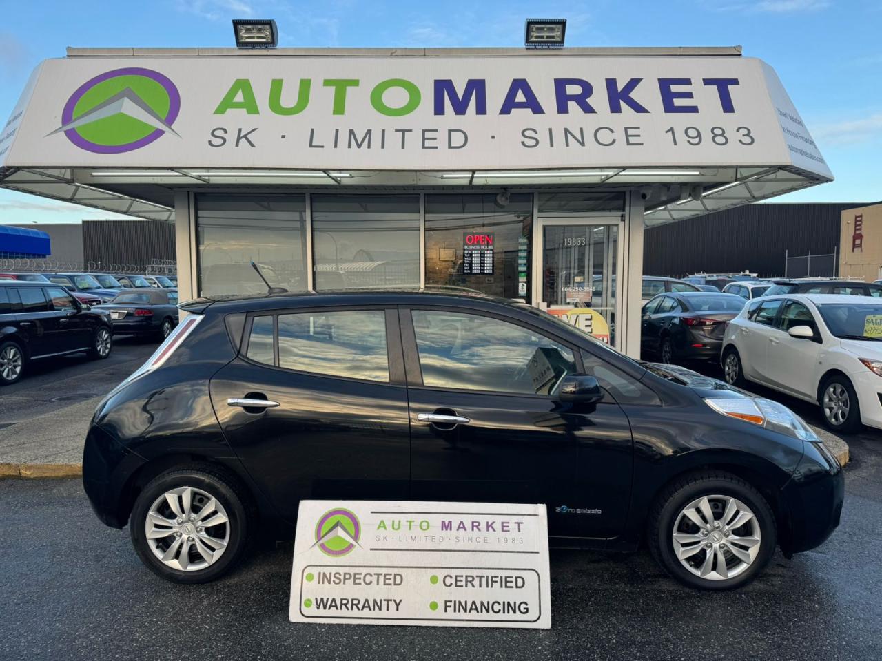 Used 2013 Nissan Leaf S ELECTRIC INSPECTED W/BCAA MBRSHP & WRNTY! for sale in Langley, BC