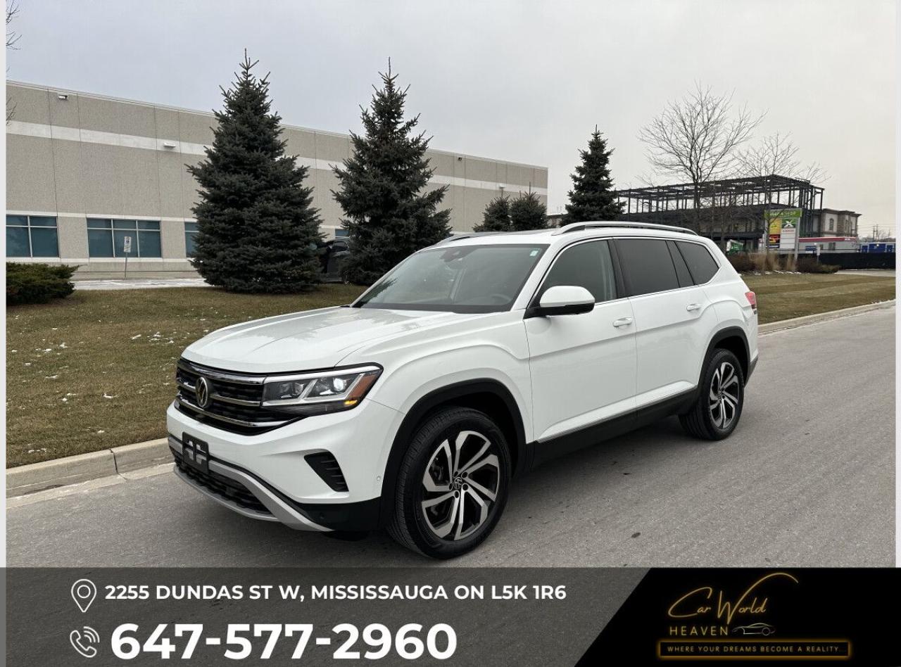 Used 2021 Volkswagen Atlas Execline 3.6L V6 Awd for sale in Mississauga, ON