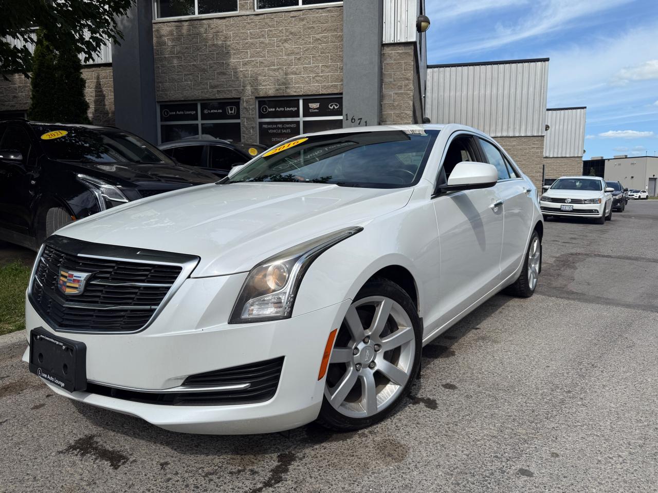 2016 Cadillac ATS TURBO AWD, SUNROOF, BOSE AUDIO, BACK-UP CAMERA!