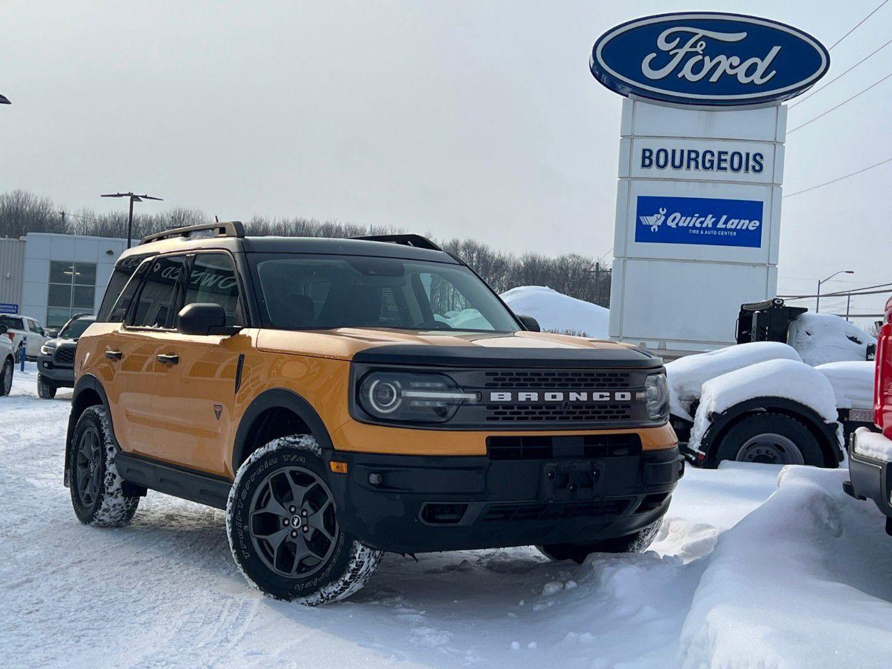 Used 2021 Ford Bronco Sport Badlands 4x4 for sale in Midland, ON