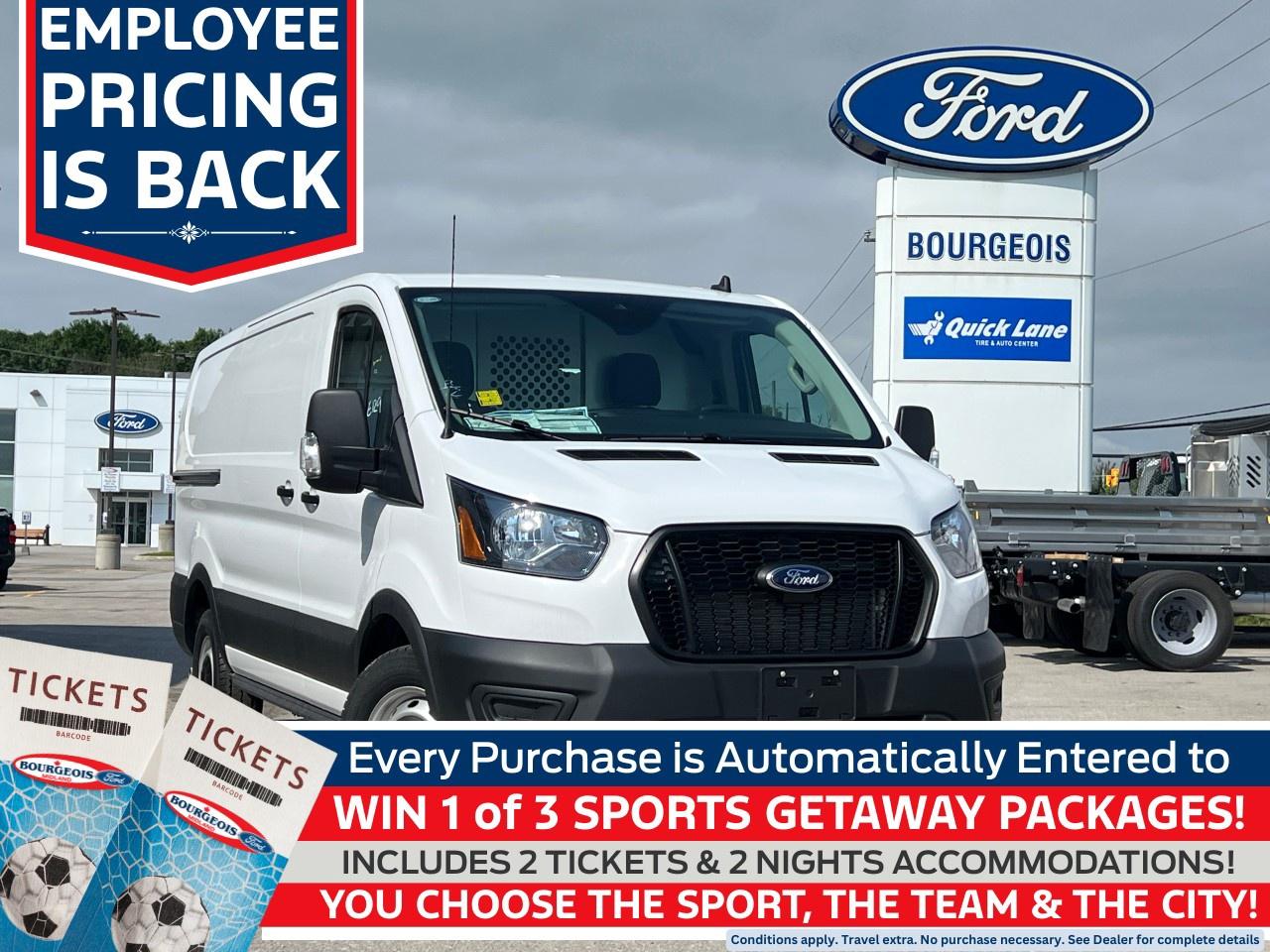 New 2024 Ford Transit Cargo Van T-150 130