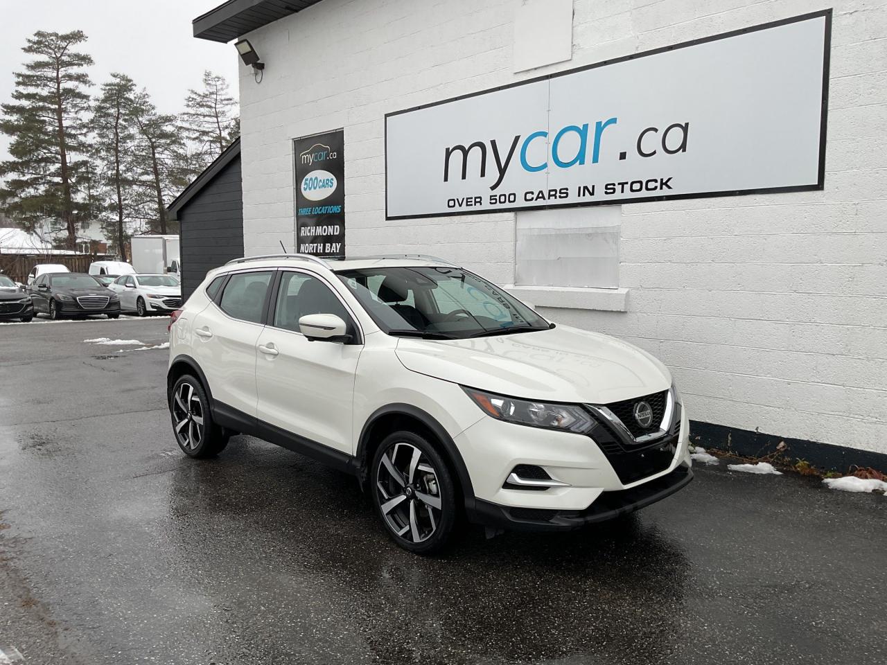 Used 2023 Nissan Qashqai 2L SL!!! SUNROOF. LEATHER. HEATED SEATS. NAV.  BACKUP CAM. A/C. CRUISE. PWR GROUP. KEYLESS ENTRY. PE for sale in North Bay, ON