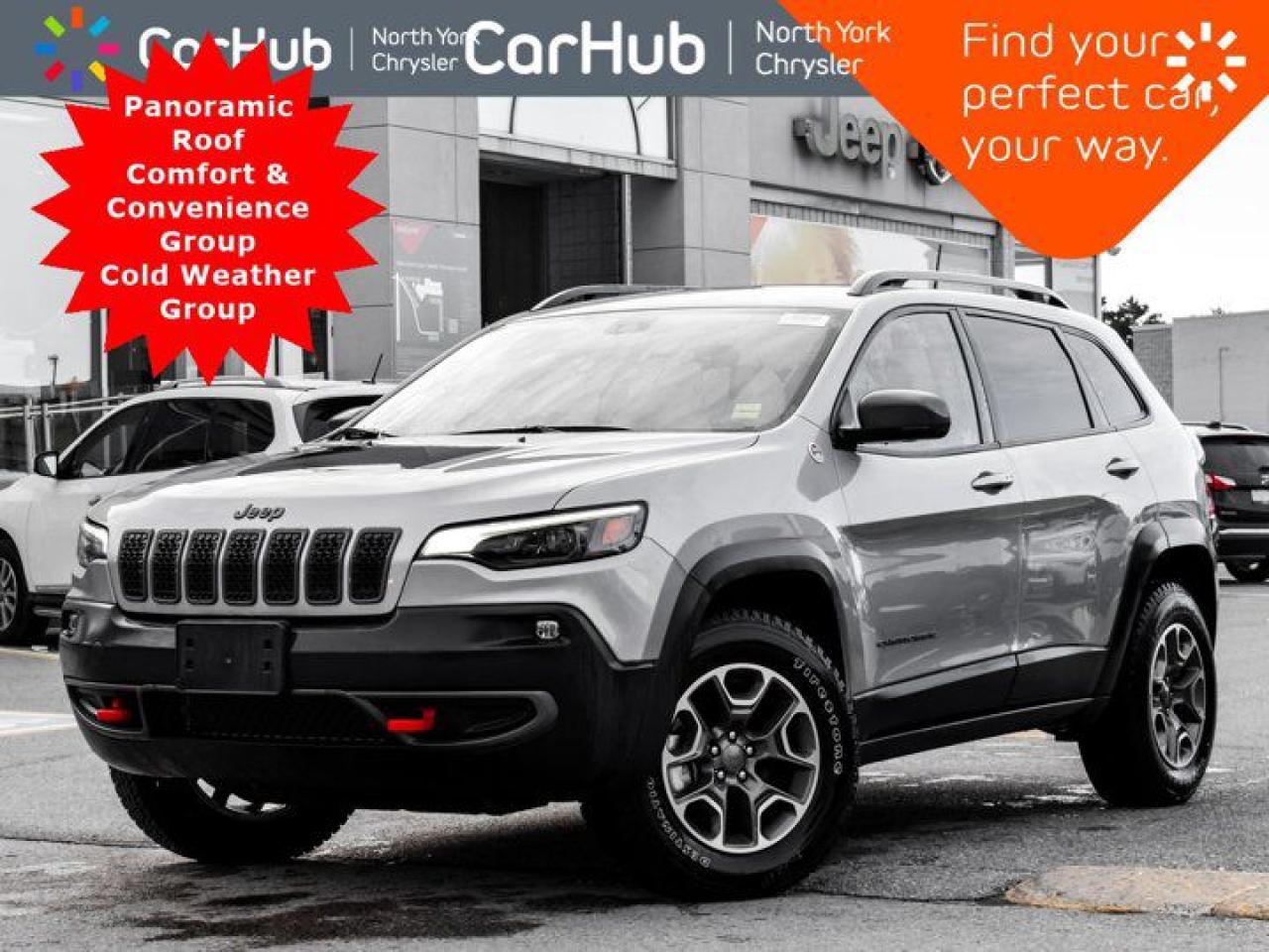 Used 2020 Jeep Cherokee Trailhawk Panoroof SafetyTec Group Comfort & Convenience Group for sale in Thornhill, ON